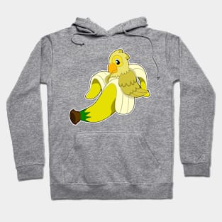 Parrot with Banana Hoodie